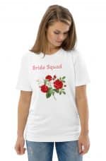 T-shirt unisexe Bride Squad en coton biologique